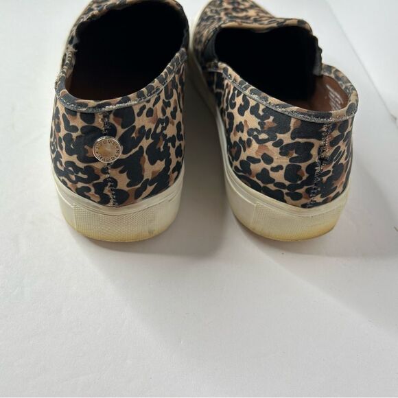 Steve Madden cheetah leopard print slip on shoes 9.5 - Picture 5 of 11